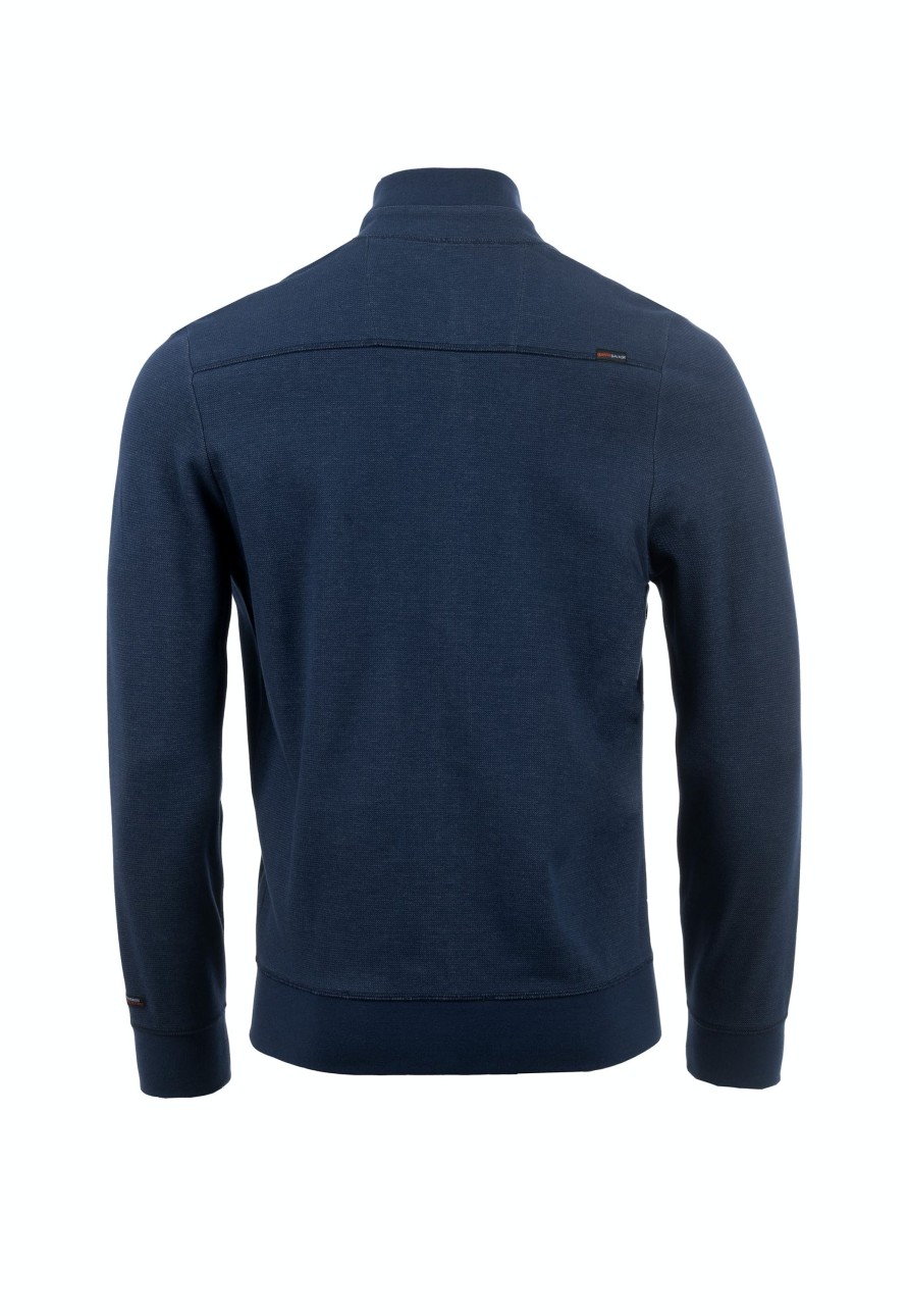 Herren Questo | Questo Sweatjacke Fjell Moon Blue