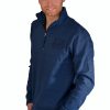 Herren Kera Collection | Kera Collection Pullover Troyer-Style Blau