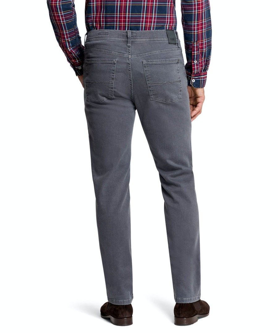 Herren Pioneer Jeans | Pioneer Jeans Rando Megaflex Regular Fit Extra Lang Grey