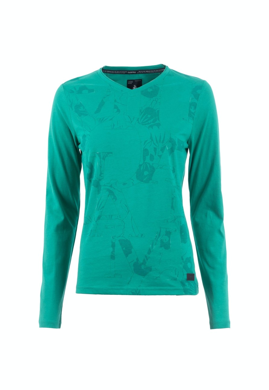 Damen Soquesto | Soquesto Langarmshirt Mojo Signal Green