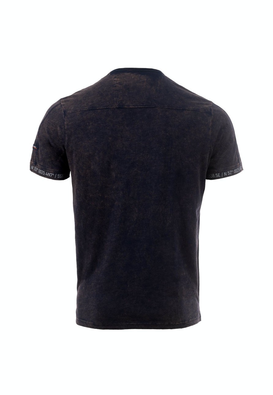 Herren Questo | Questo Shirt Finn Nautical Blue