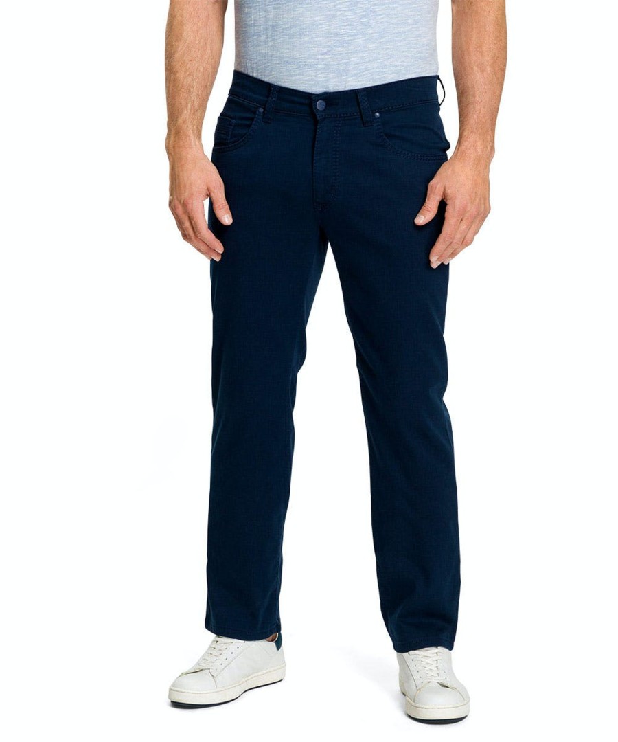 Herren Pioneer Jeans | Pioneer Rando Jeans Regular Fit Extra Lang Navy