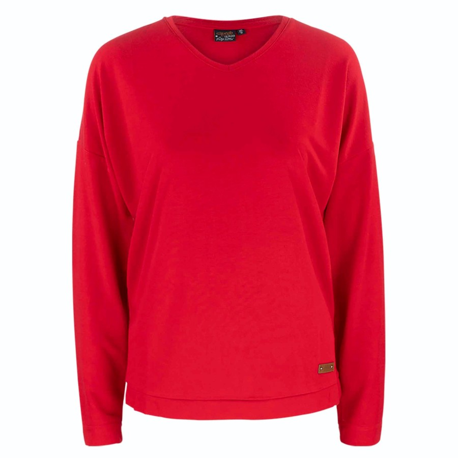 Damen Soquesto | Soquesto Sweatshirt Leala Red