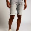 Herren Mustang | Mustang Chicago Shorts Regular Fit Light Grey