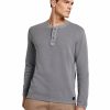 Herren Tom Tailor | Tom Tailor Pullover Waffle Jersey Grau