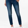 Damen Timezone | Timezone 7/8 Damenjeans Slim Nalitz Blue Denim Wash