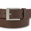 Herren Bernd Gu00f6tz | Bernd Gu00F6Tz 4 Cm Pull-Up-Ledergu00Fcrtel Dunkelbraun