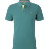 Herren Tom Tailor | Tom Tailor Basic Polo Shirt Grun