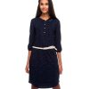 Damen Ragwear | Ragwear Zofka Dress Organic Navy