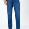 Herren Paddock's | Paddock'S Pipe Thermo Jeans Slim Fit Extra Lang Dark Blue