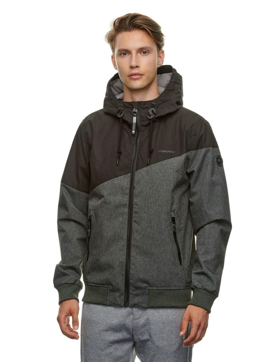 Herren Ragwear | Ragwear Jacke Wings Black