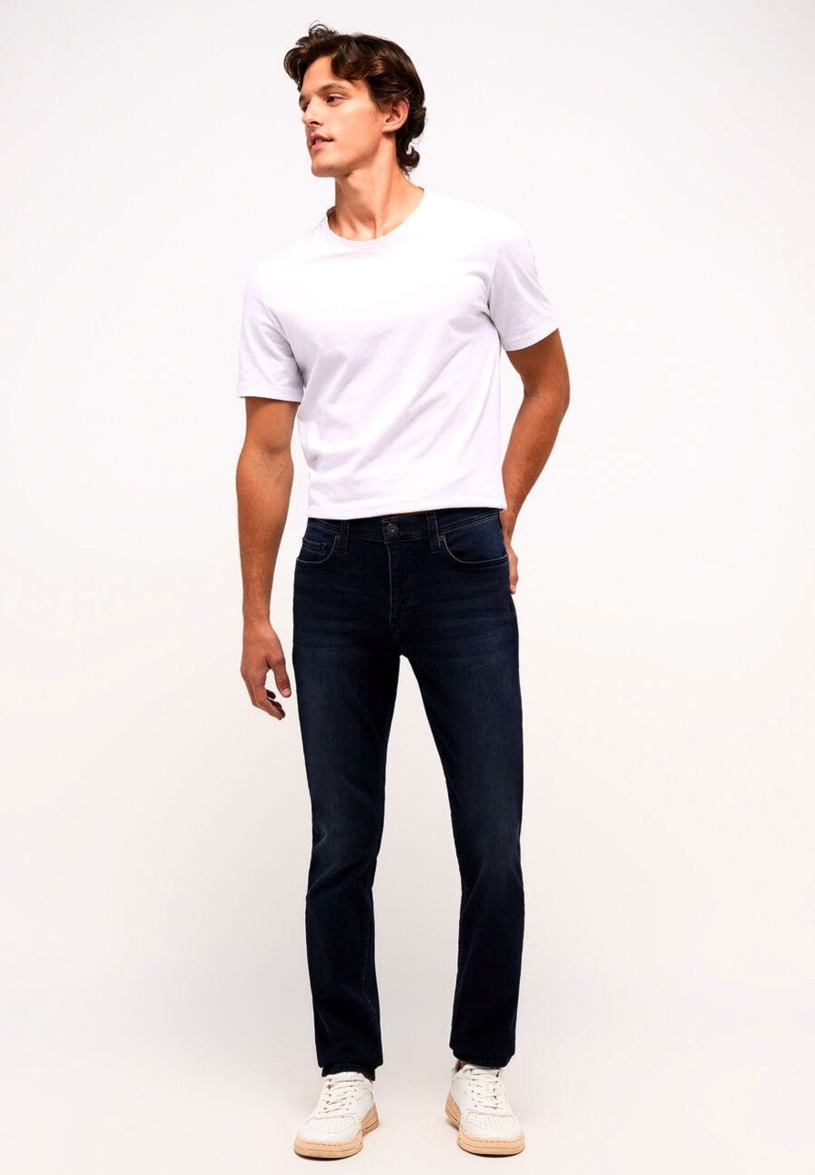 Herren Mustang | Mustang Vegas Stretch Denim Blue