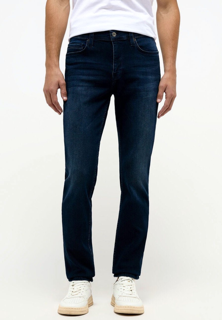 Herren Mustang | Mustang Vegas Stretch Denim Blue