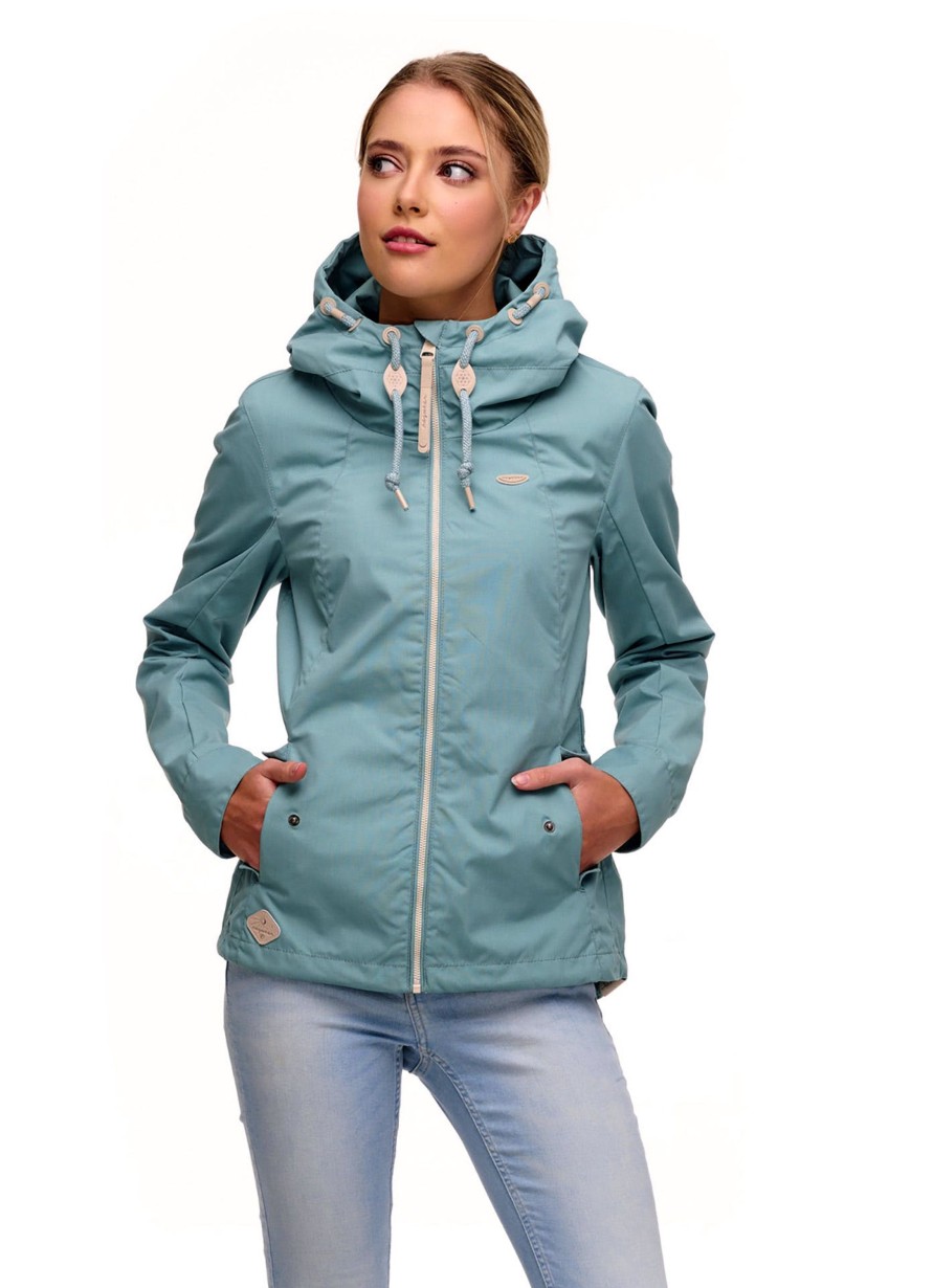 Damen Ragwear | Ragwear U00Dcbergangsjacke Monade Aqua