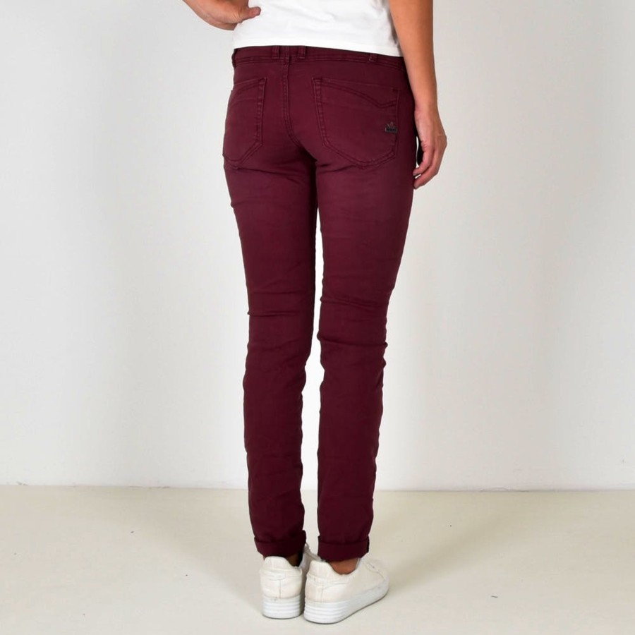 Damen Buena Vista | Buena Vista Florida Stretch Twill Weinrot