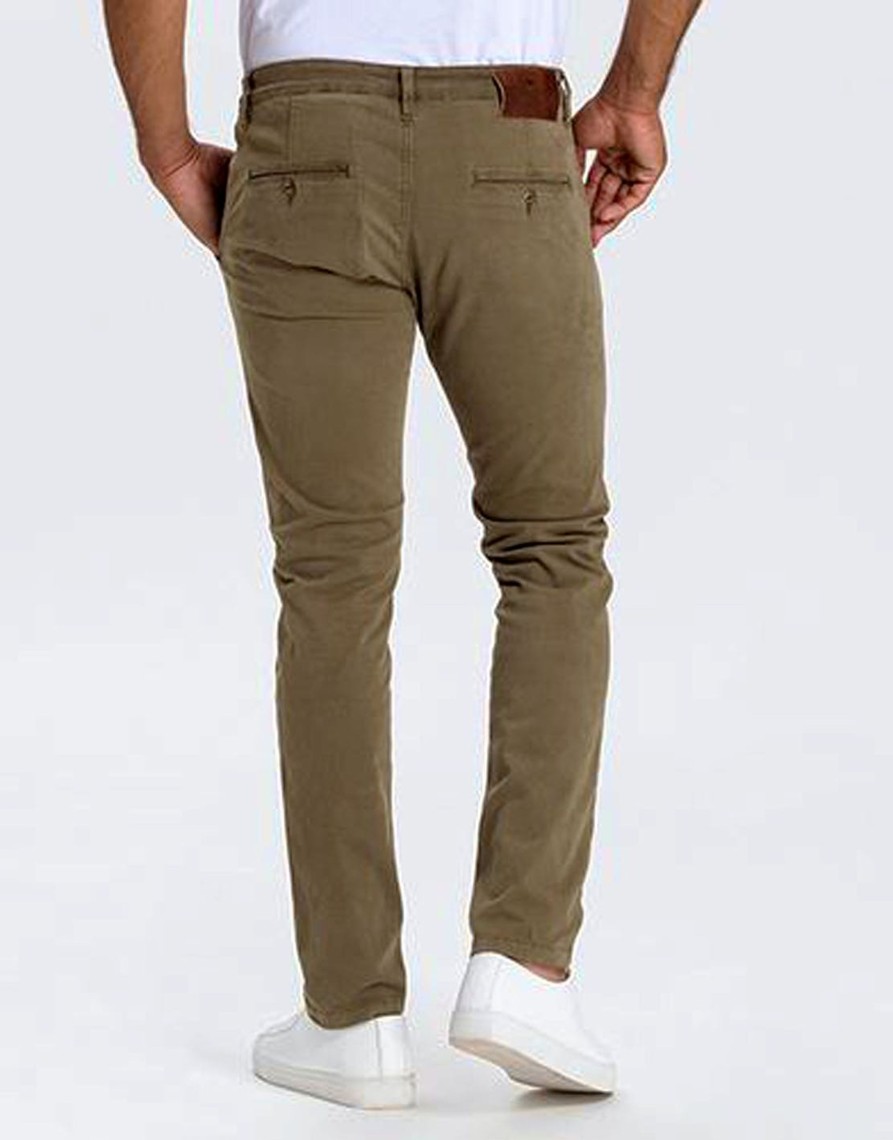 Herren Cross | Cross Jeans Chino Khaki