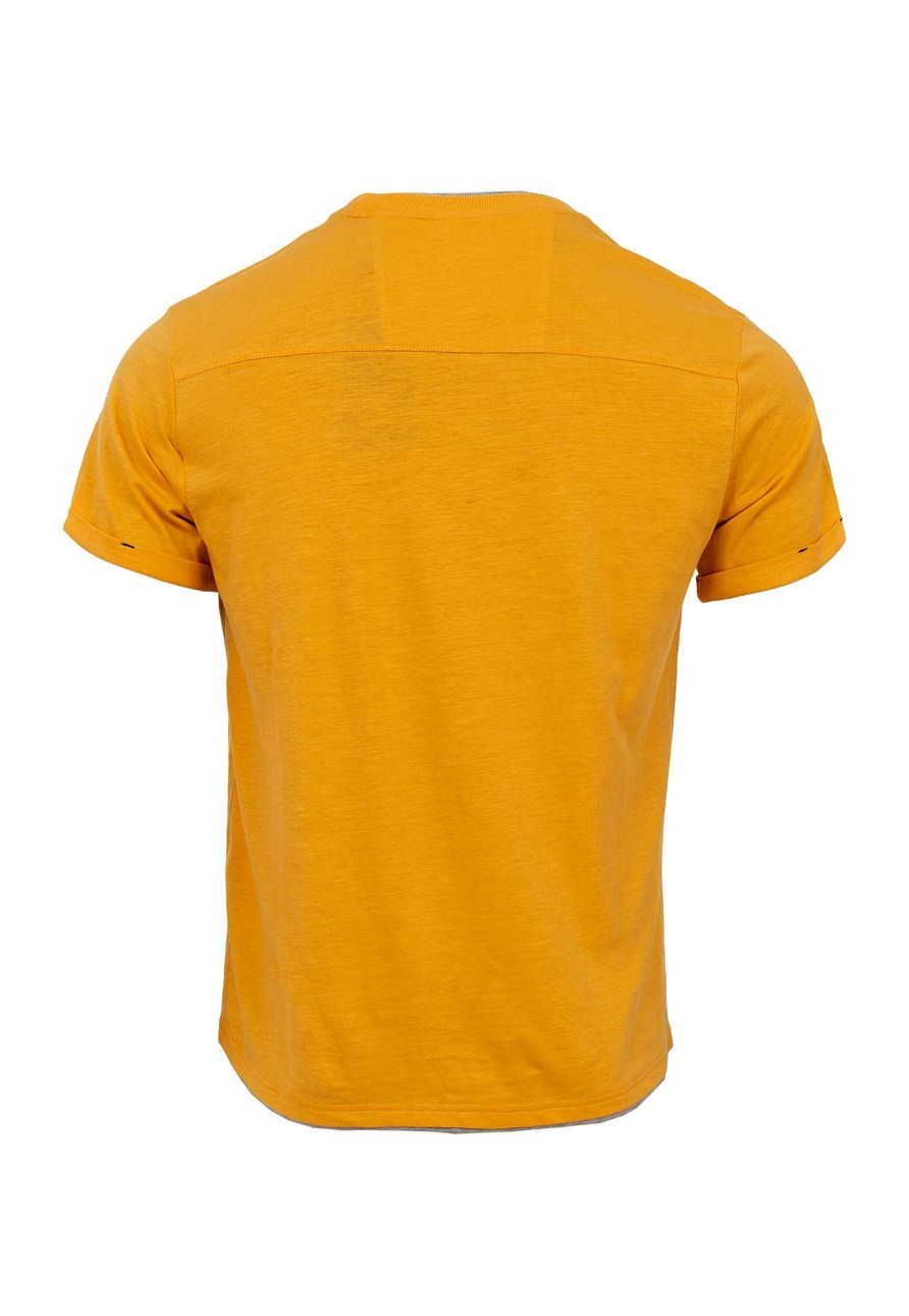 Herren Questo | Questo Shirt Elia Saffron