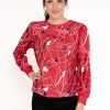 Damen einfach Schu00f6n | Einfach Schu00F6N Pullover Nadine Rot