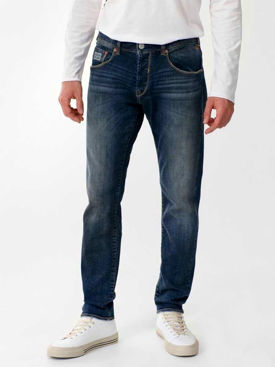 Herren Herrlicher | Herrlicher Herrenjeans Trade Slim Fit Blue Vibe