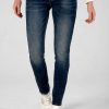 Damen Timezone | Timezone Damenjeans Slim Enyatz Blue Worn Out Wash