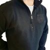 Herren Kera Collection | Kera Collection Pullover Troyer-Style Schwarz