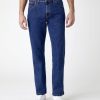 Herren Wrangler | Wrangler Texas Stretch Dunkelblau Darkstone