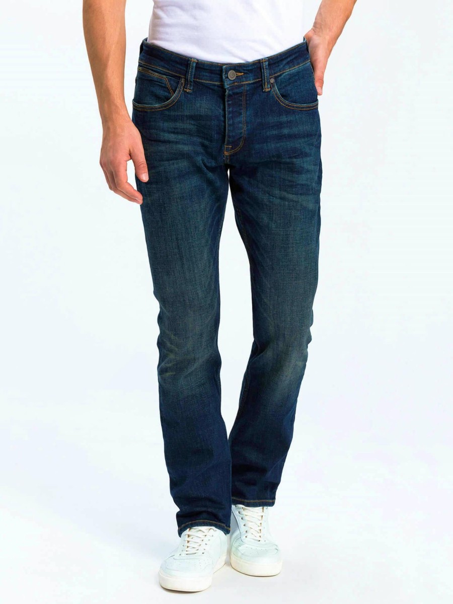 Herren Cross | Cross Jeans Dylan Dark Blue