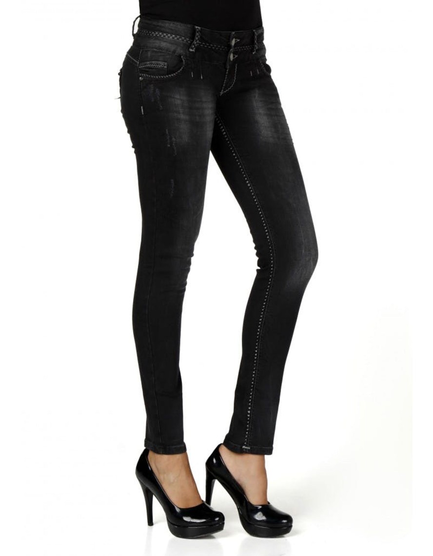 Damen Cipo & Baxx | Cipo & Baxx Jeans Cbw-0655 Black Used