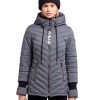 Damen Khujo | Khujo Winterjacke Patt Light Grau