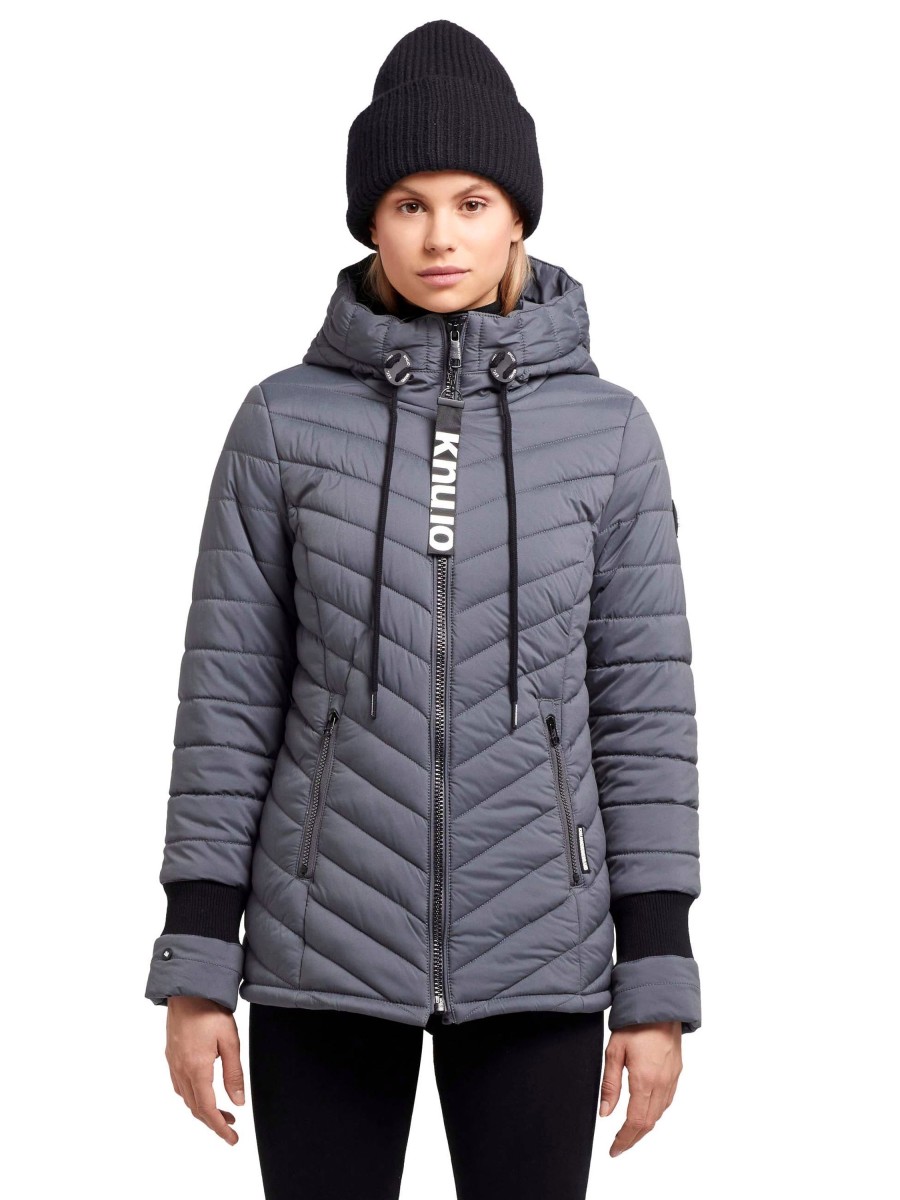 Damen Khujo | Khujo Winterjacke Patt Light Grau