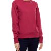 Damen Ragwear | Ragwear Pullover Flora Crew Organic Raspberry