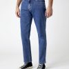 Herren Wrangler | Wrangler Texas Stretch Mittelblau Stonewash