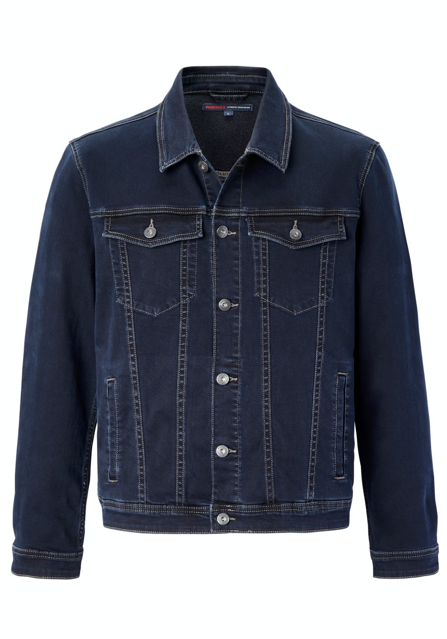 Herren Paddock's | Paddock'S Denim Jacket Jeansjacke Blue/Black