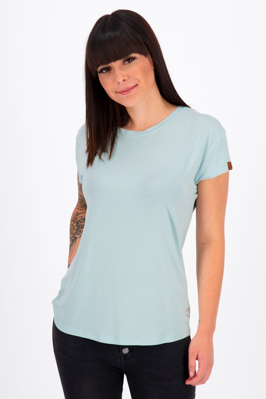 Damen Alife & Kickin | Alife & Kickin Shirt Mimmy Ice Hellblau