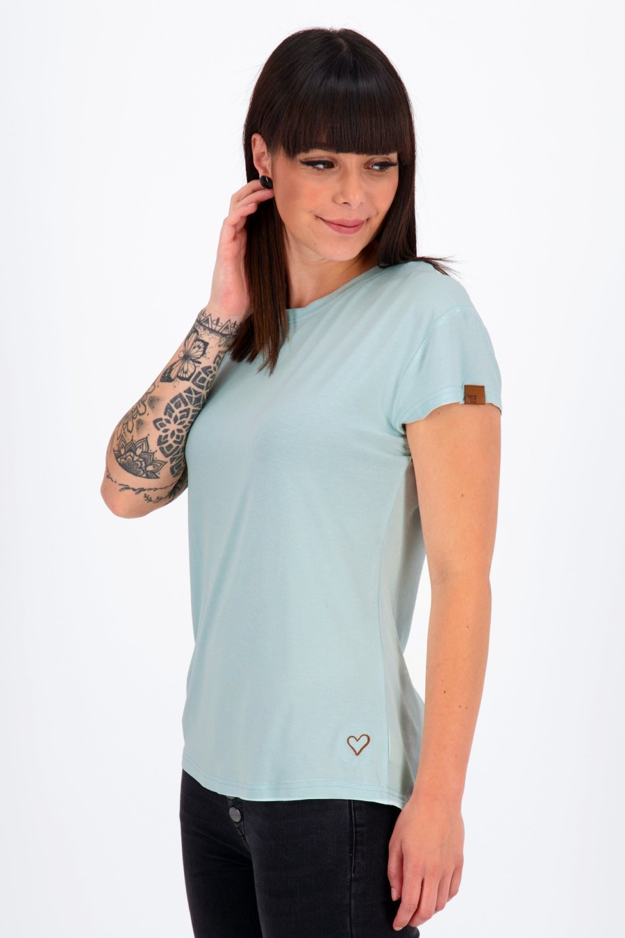 Damen Alife & Kickin | Alife & Kickin Shirt Mimmy Ice Hellblau