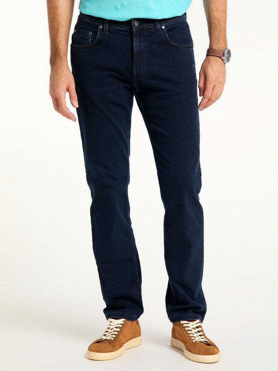 Herren Pioneer Jeans | Pioneer Jeans Rando Megaflex Regular Fit Extra Lang Rinse