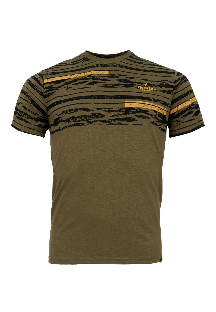 Herren Questo | Questo Shirt Eldion Olive