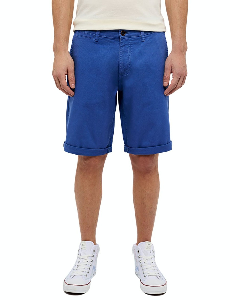 Herren Mustang | Mustang Classic Chino Short Blau