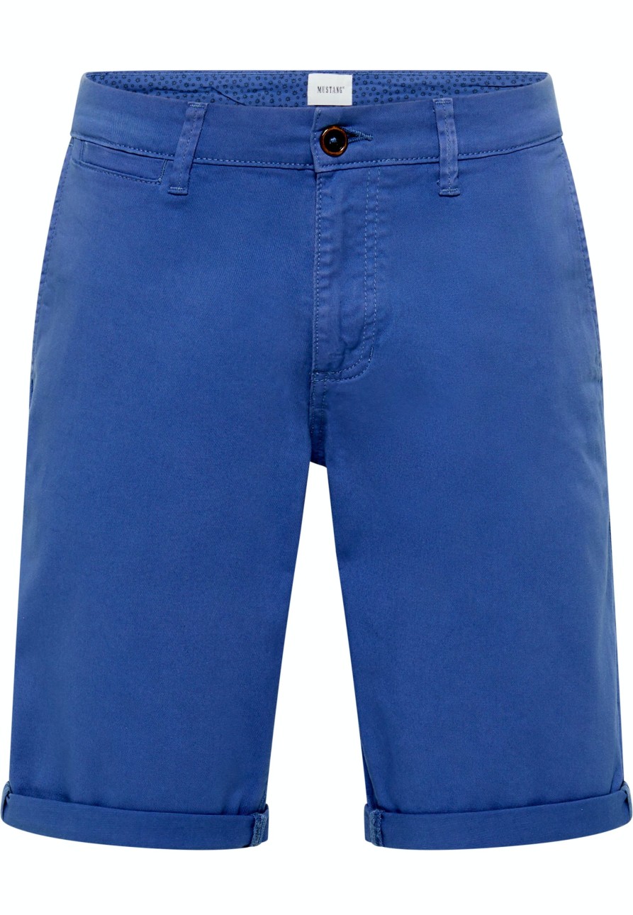 Herren Mustang | Mustang Classic Chino Short Blau