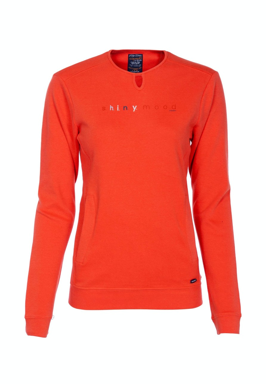 Damen Soquesto | Soquesto Sweatshirt Latona Deep Orange