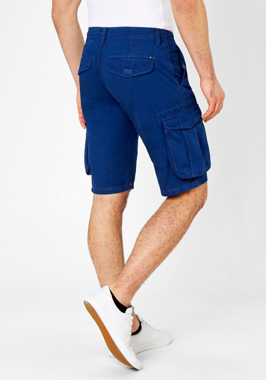 Herren Paddock's | Paddock'S Chuck Cargo Bermuda Blue