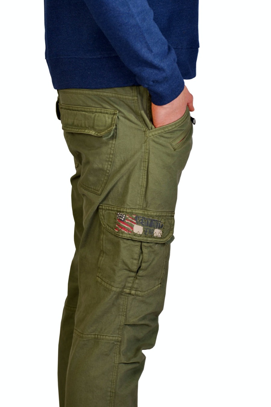 Herren Kera Collection | Kera Collection Cargo Hose Khaki