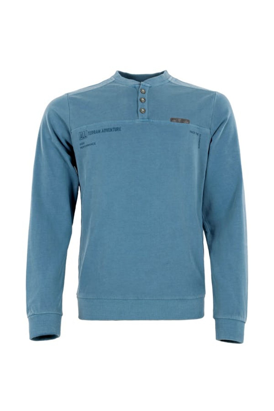 Herren Questo | Questo Sweatshirt Fabio Blue