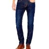 Herren Revils | Revils Jeans 305 Dark Blue Stretch Dark Blue Used