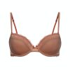 Damen Calvin Klein | Calvin Klein Contour Bh Women Bra F3033E Sand W/Strawb