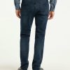 Herren Pioneer Jeans | Pioneer Jeans Rando Regular Fit Dark Blue Extra Lang Dark Blue Used