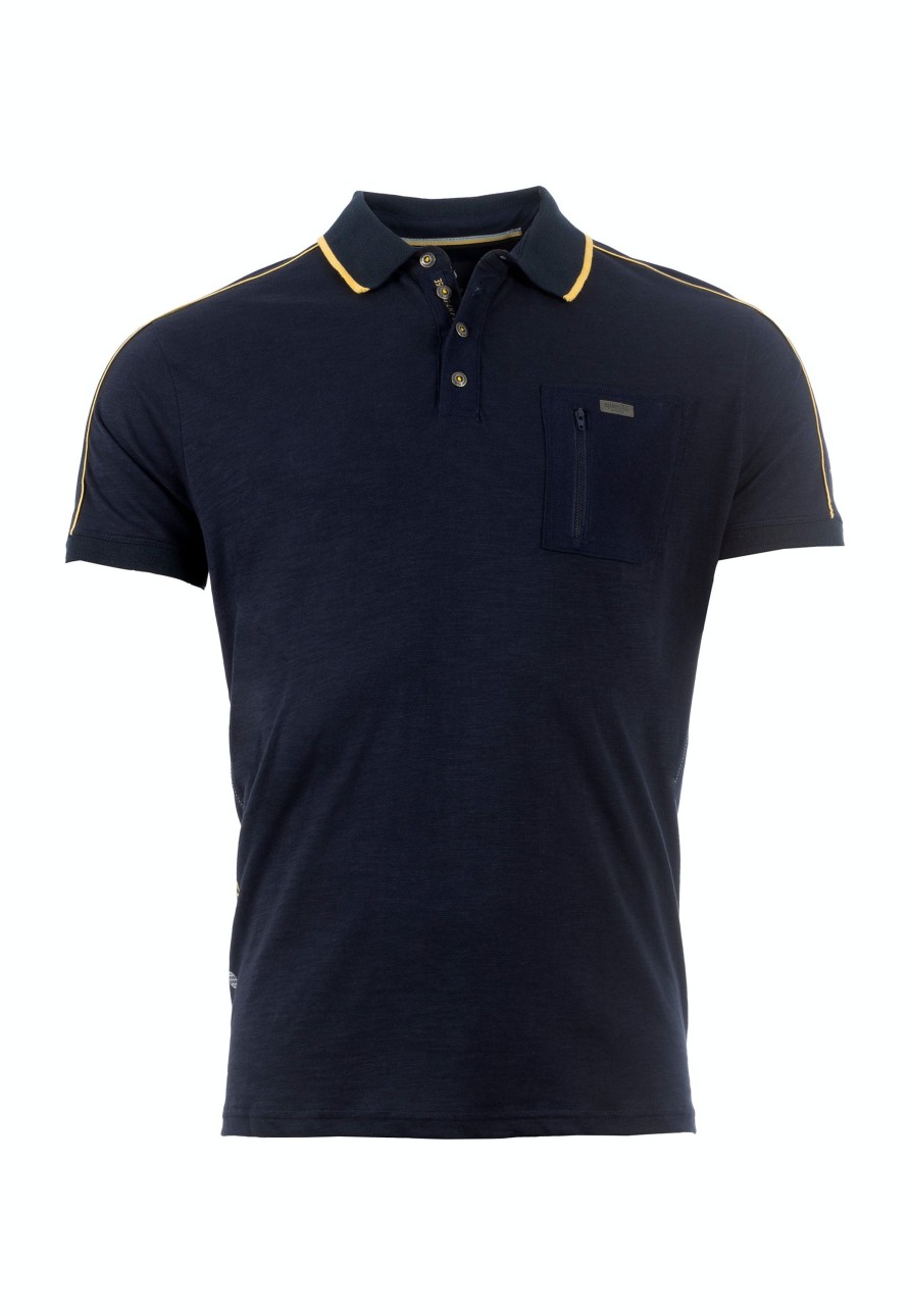 Herren Questo | Questo Poloshirt Findus Nautical Blue