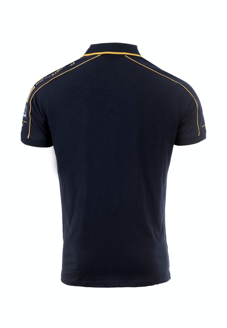 Herren Questo | Questo Poloshirt Findus Nautical Blue