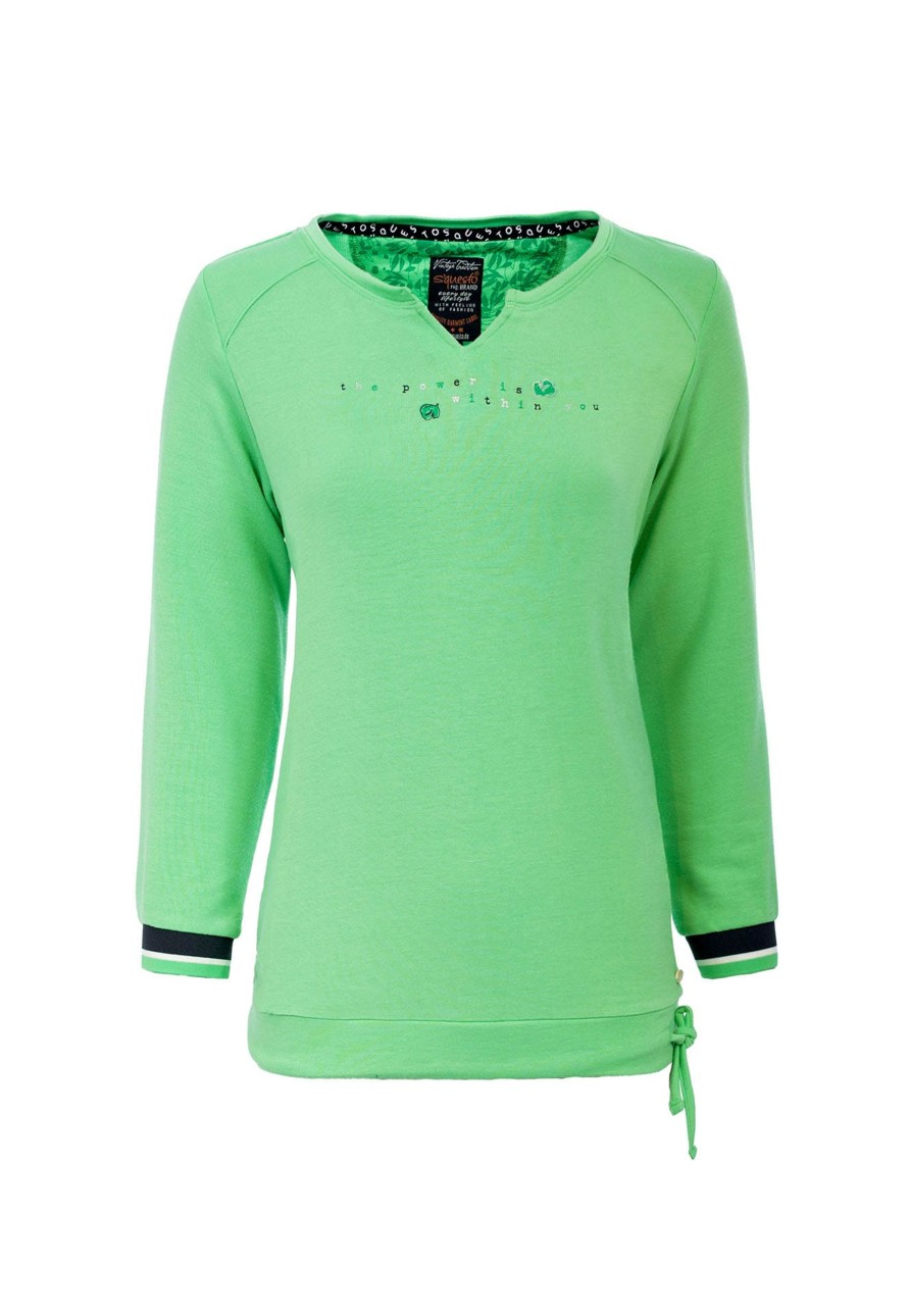 Damen Soquesto | Soquesto Shirt Lina Lime Glow