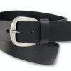 Herren Bernd Gu00f6tz | Bernd Gu00F6Tz 4 Cm Pull-Up-Ledergu00Fcrtel 0020 Schwarz